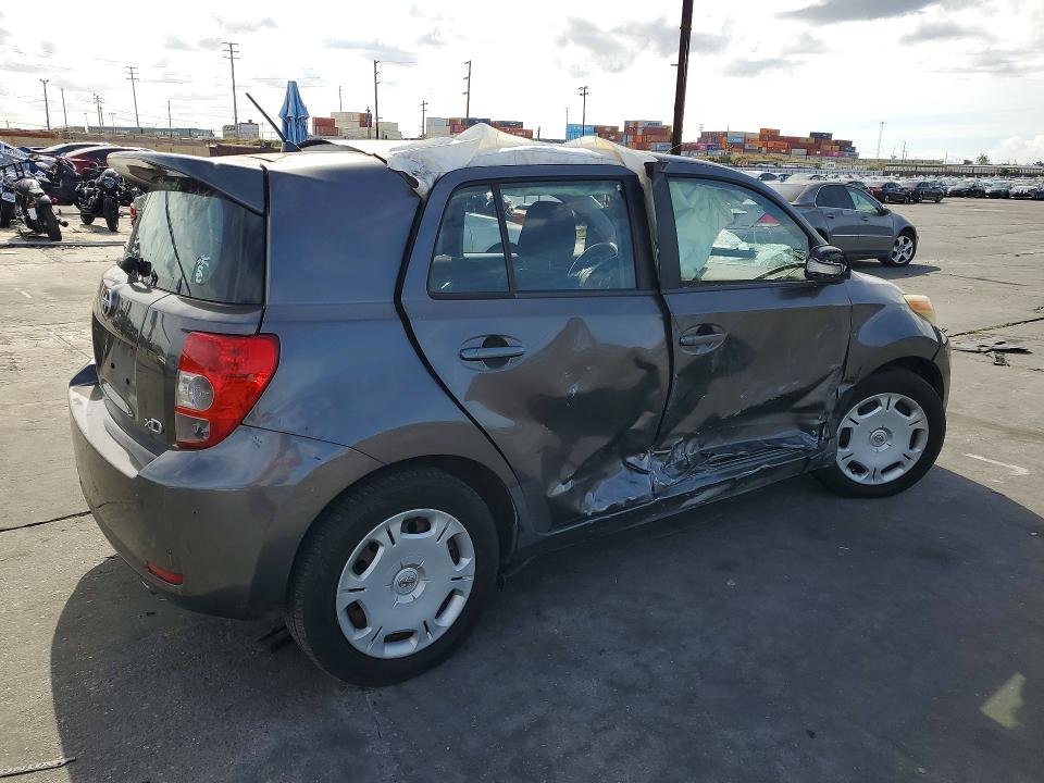 2008 Scion Xd VIN JTKKU10408J007891 COPART salvage auction — ROLLOVER, CA - SALVAGE CERTIFICATE, sold $250 on 2026-07-17 (photo 3)
