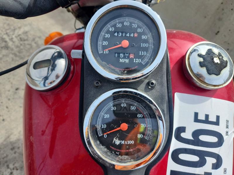 1994 Harley-davidson Fxdl VIN 1HD1GDL14RY308152 COPART salvage auction — REAR END, Tx - Certificate Of Title, sold $1,000 on 2026-07-06 (photo 7)
