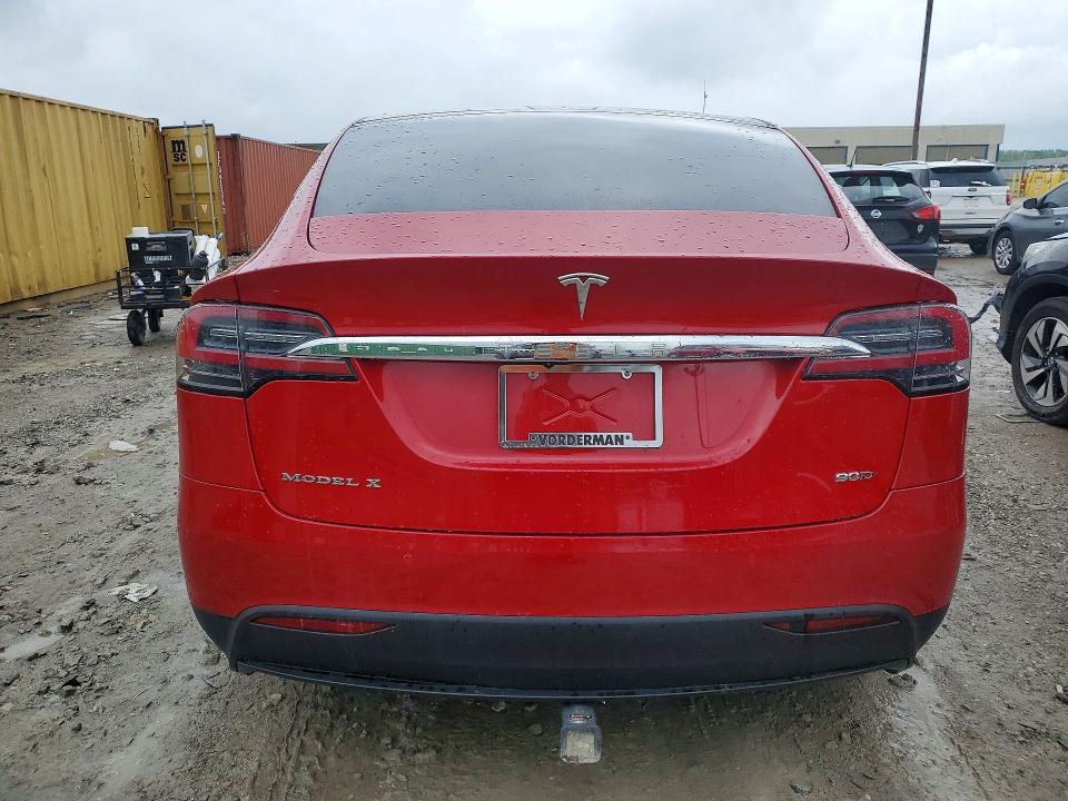 2016 Tesla Model x VIN 5YJXCBE23GF004759 COPART salvage auction — FRONT END, Salvage Title, sold $4,450 on 2026-07-21 (photo 6)