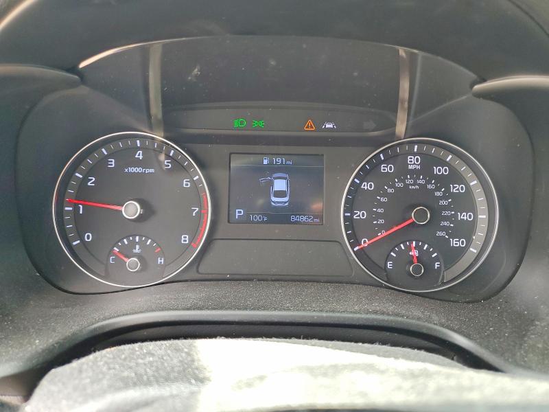 2020 Kia Forte VIN 3KPF24AD7LE218249 COPART salvage auction — REAR END, Tx - Salvage Vehicle Title, sold $4,200 on 2026-07-09 (photo 9)