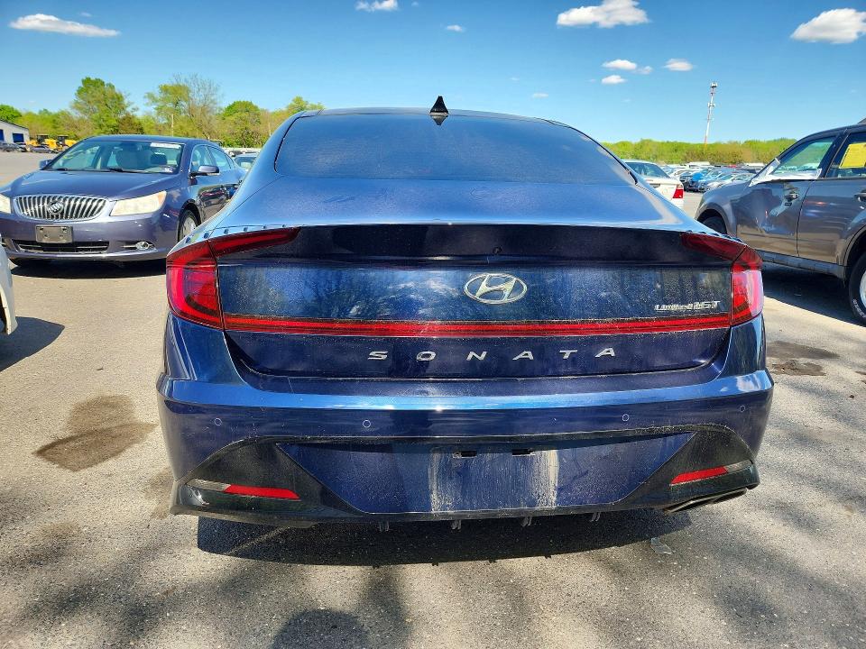 2022 Hyundai Sonata VIN 5NPEH4J29NH148471 COPART salvage auction — FRONT END, Nj - Cert Of Title-Salvage, sold $150 on 2026-07-28 (photo 6)