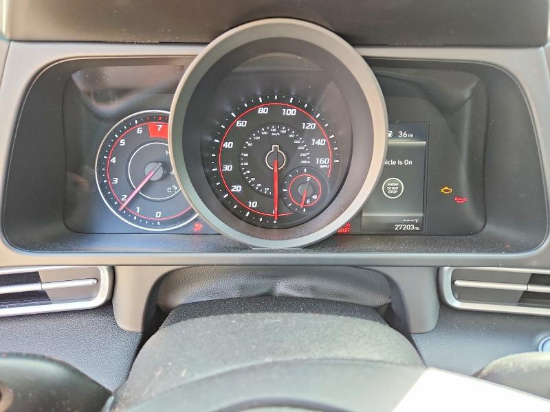 2021 Hyundai Elantra VIN 5NPLM4AG5MH008527 COPART salvage auction — FRONT END, MA - CERT OF TITLE-SALVAGE, sold $3,450 on 2026-07-30 (photo 9)
