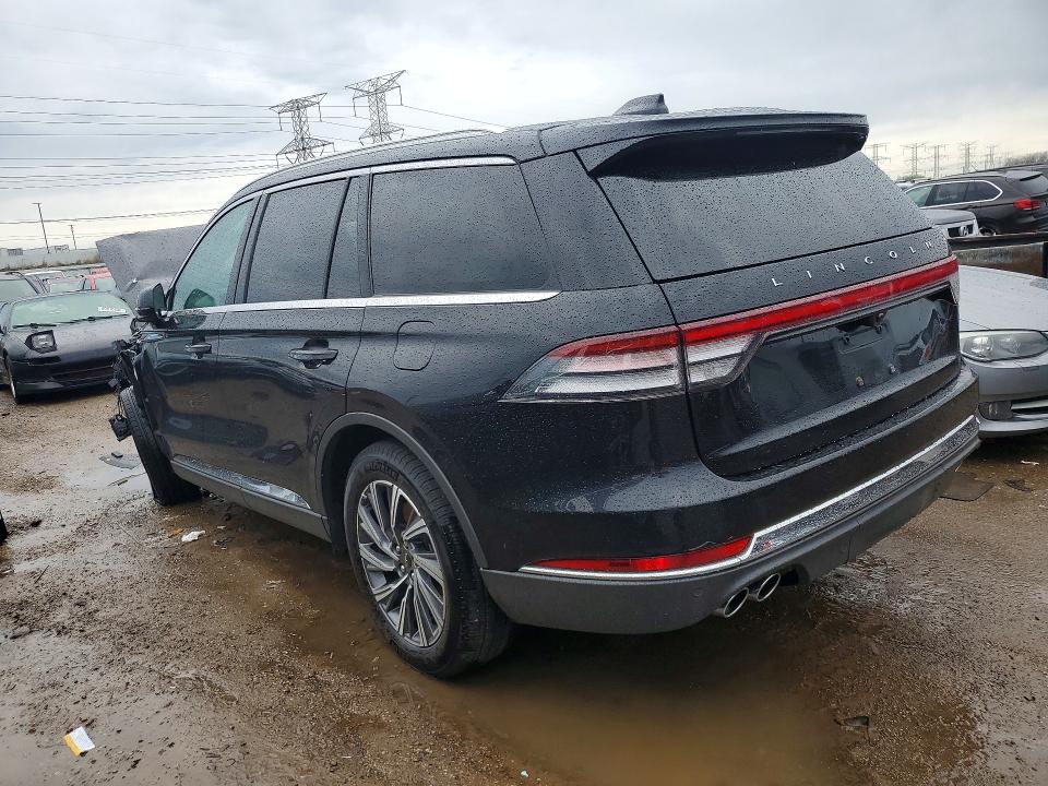 2025 Lincoln Aviator VIN 5LM5J0XC0SGL22451 COPART salvage auction — FRONT END, Salvage Title, sold $2,550 on 2026-09-03 (photo 2)
