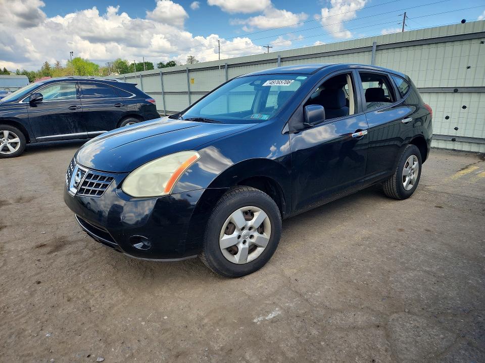 2010 Nissan Rogue VIN JN8AS5MV3AW120251 COPART salvage auction — FRONT END, PA - CERTIFICATE OF SALVAGE, sold $450 on 2026-07-14 (photo 1)