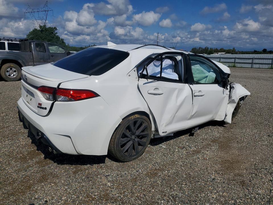 2023 Toyota Corolla VIN JTDBDMHE0PJ003618 COPART salvage auction — ALL OVER, CA - SALVAGE CERTIFICATE, sold $1,750 on 2026-07-17 (photo 3)
