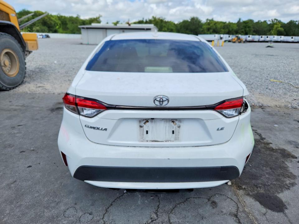 2022 Toyota Corolla VIN JTDEPMAE3N3024480 COPART salvage auction — REAR END, Salvage Title, sold $5,300 on 2026-07-27 (photo 6)