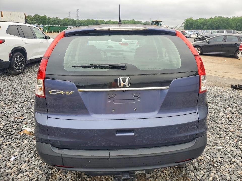 2013 Honda Cr-v VIN 3CZRM3H39DG711641 COPART salvage auction — FRONT END, Tn - Salvage Certificate, sold $1,900 on 2026-07-09 (photo 6)
