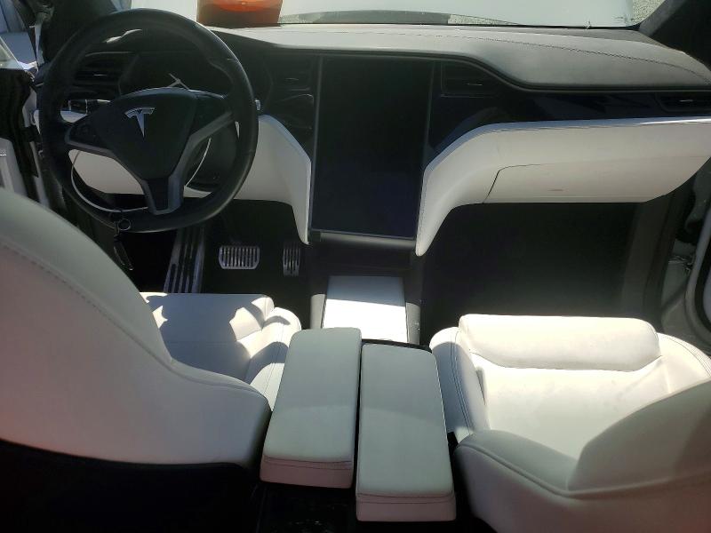 2020 Tesla Model x VIN 5YJXCAE22LF271752 COPART salvage auction — FRONT END, Nc - Salvage Certificate Of Title, sold $10,500 on 2026-07-09 (photo 8)