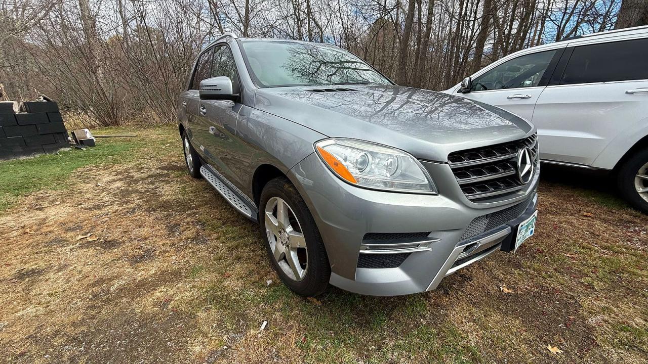 2014 Mercedes-Benz ML-Class VIN 4JGDA7DBXEA299058 COPART salvage auction — Mechanical, NH - CERTIFICATE OF TITLE (P), sold $2,850 on 2026-06-10 (photo 1)