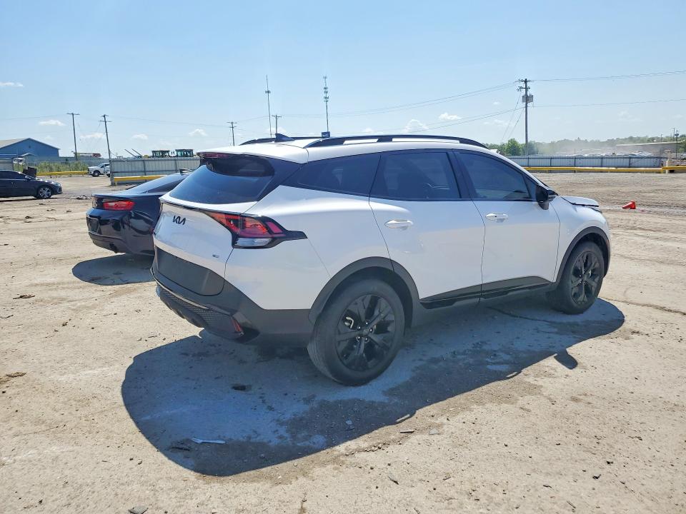 2025 Kia Sportage VIN 5XYK6CDF7SG252638 COPART salvage auction — FRONT END, Ky - Cert Of Title-Salvage, sold $10,500 on 2026-07-08 (photo 3)