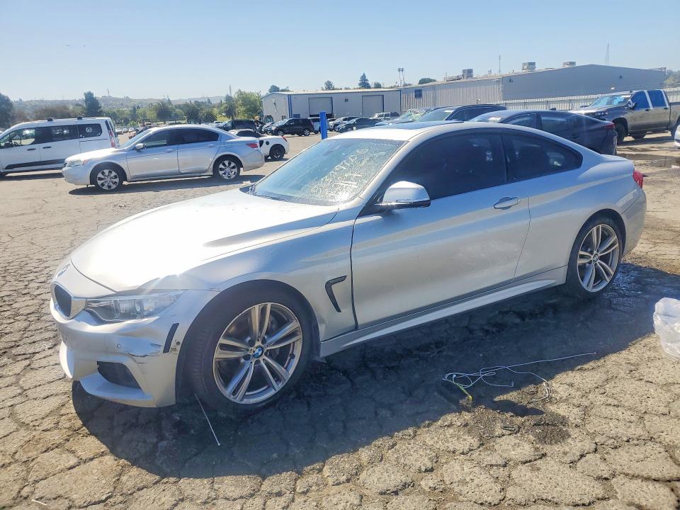 2016 BMW 4 series VIN WBA3R1C56GK529447 COPART salvage auction — FRONT END, CA - CERTIFICATE OF TITLE, sold $2,550 on 2026-07-07 (photo 1)