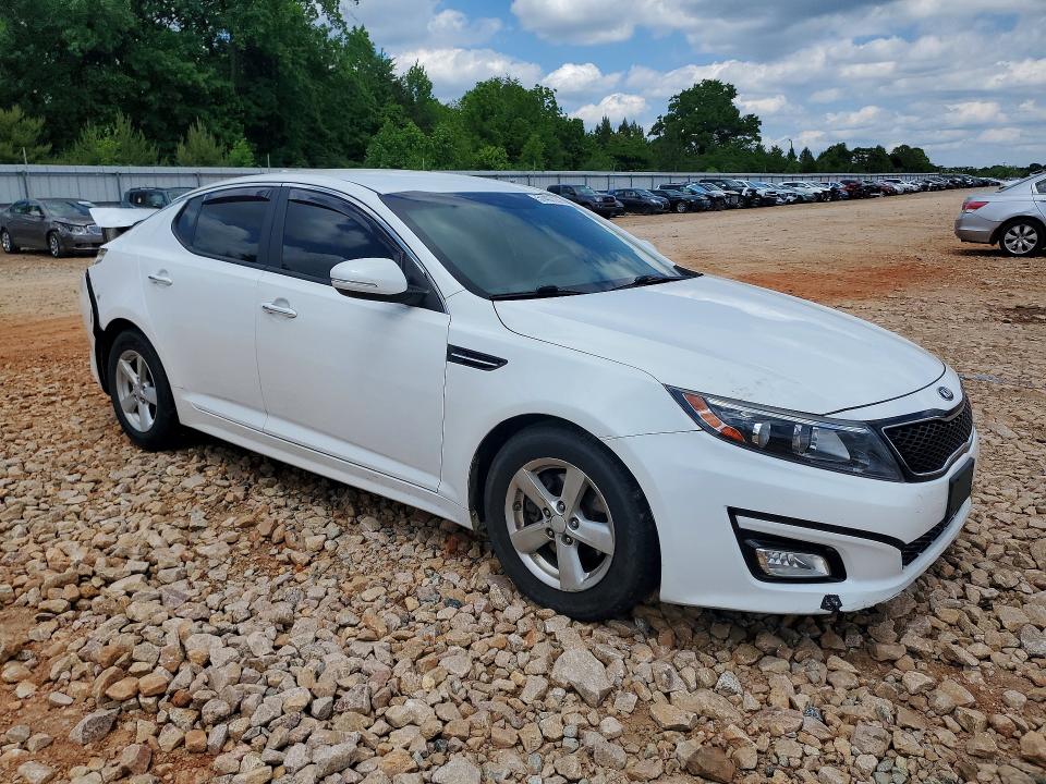 2015 Kia Optima VIN KNAGM4A75F5649694 COPART salvage auction — REAR END, Nc - Salvage Certificate Of Title, sold $200 on 2026-07-27 (photo 4)