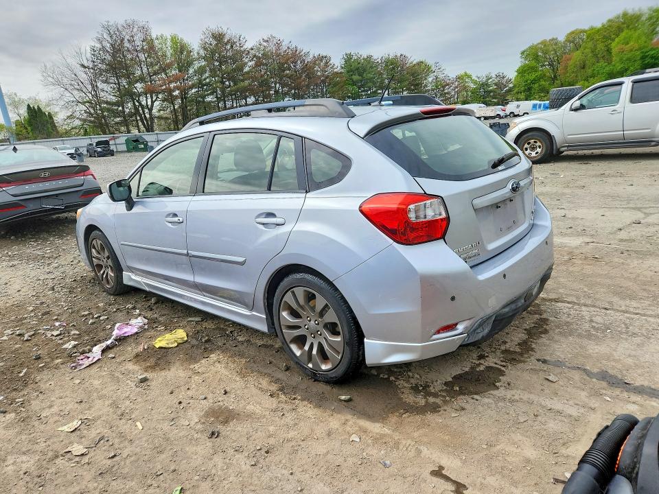 2014 Subaru Impreza VIN JF1GPAL61E8212193 COPART salvage auction — SIDE, Nj - Cert Of Title-Salvage, sold $425 on 2026-07-15 (photo 2)