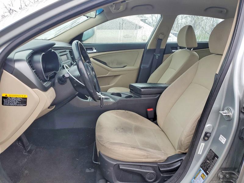 2015 Kia Optima hybrid VIN KNAGM4AD2F5081622 COPART salvage auction — FRONT END, Md - Cert Of Salvage > 75% Damage, sold $875 on 2026-07-02 (photo 7)