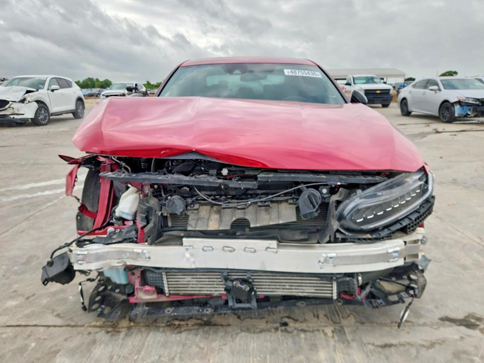 2021 Honda Accord VIN 1HGCV1F31MA063390 COPART salvage auction — FRONT END, Tx - Certificate Of Title, sold $6,000 on 2026-07-09 (photo 5)