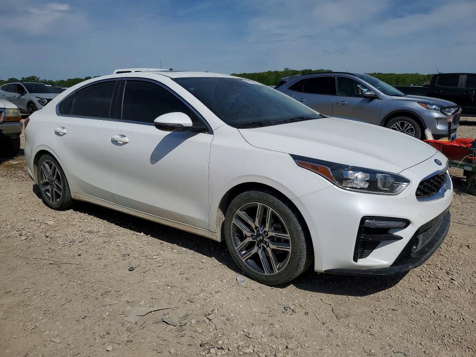 2021 Kia Forte VIN 3KPF54ADXME415537 COPART salvage auction — HAIL, Ks - Cert Of Title-Salvage, sold $4,900 on 2026-07-02 (photo 4)