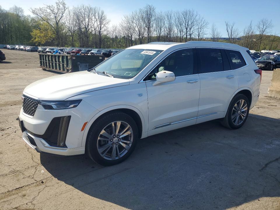 2024 Cadillac Xt6 VIN 1GYKPDRS3RZ741567 COPART salvage auction — REAR END, Ny - Mv-907A Salvage Certificate, sold $14,600 on 2026-07-09 (photo 1)