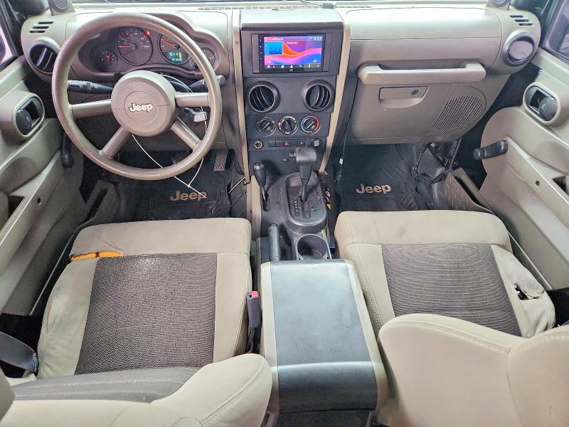 2008 Jeep Wrangler unlimited VIN 1J4GA391X8L616768 COPART salvage auction — HAIL, Tx - Certificate Of Title (P), sold $5,900 on 2026-07-10 (photo 8)