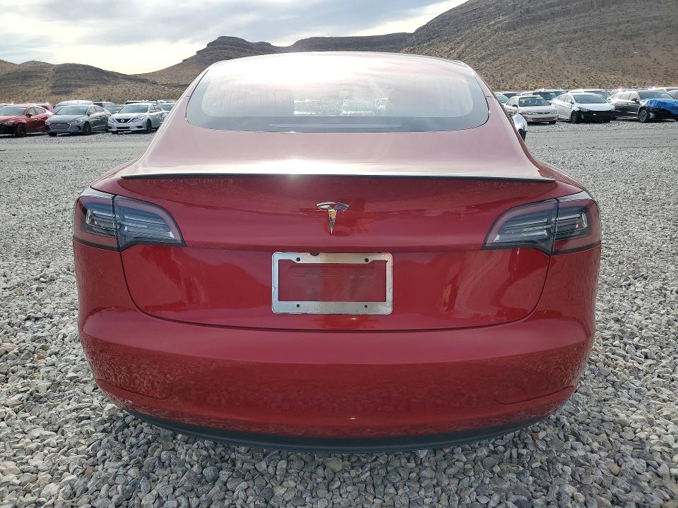 2018 Tesla Model 3 VIN 5YJ3E1EA5JF024416 COPART salvage auction — FRONT END, Nv - Salvage Title, sold $4,000 on 2026-07-13 (photo 6)