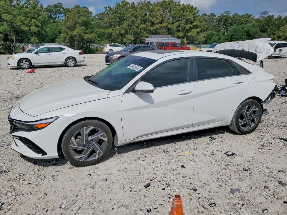 2025 Hyundai Elantra VIN KMHLS4DG1SU029049 COPART salvage auction — REAR END, Tx - Certificate Of Title, sold $9,100 on 2026-07-08 (photo 1)