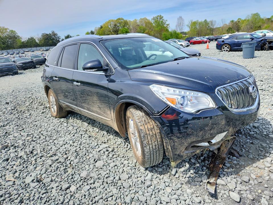 2015 Buick Enclave VIN 5GAKRAKD6FJ216539 COPART salvage auction — FRONT END, Nc - Salvage Certificate Of Title, sold $600 on 2026-07-29 (photo 4)
