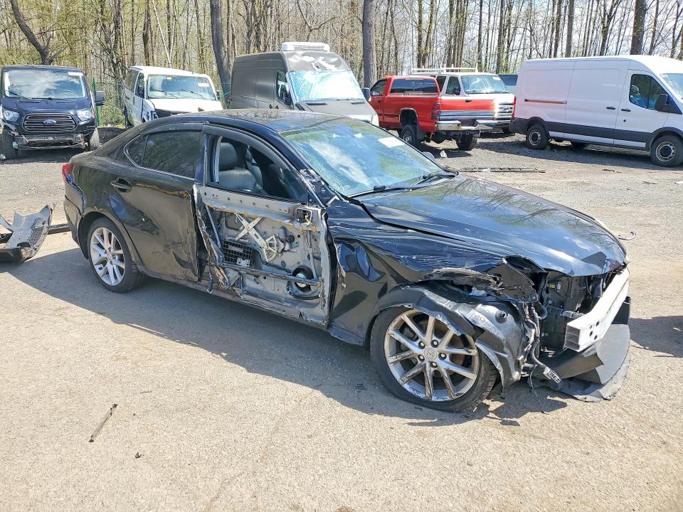2012 Lexus VIN JTHCF5C25C5056883 COPART salvage auction — FRONT END, Salvage Title, sold $525 on 2026-07-09 (photo 4)