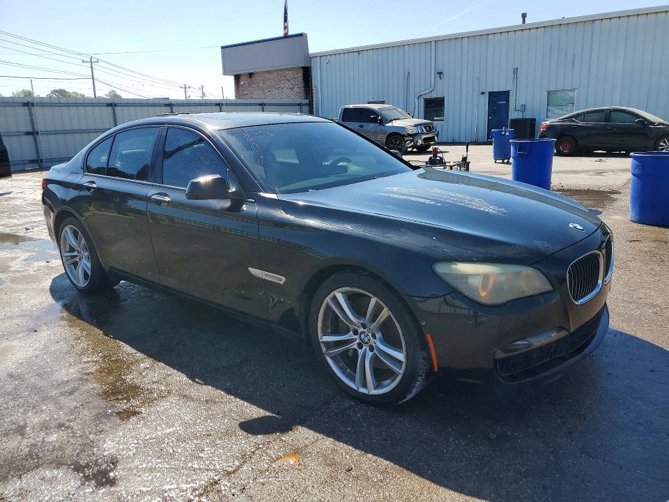 2011 BMW 7er VIN WBAKA8C51BCY37270 COPART salvage auction — SIDE, Al - Cert Of Title-Salvage Title, sold $400 on 2026-07-23 (photo 4)