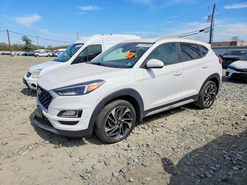 2020 Hyundai Tucson VIN KM8J3CAL7LU257171 COPART salvage auction — VANDALISM, Nj - Cert Of Title-Salvage, sold $2,400 on 2026-07-27 (photo 1)