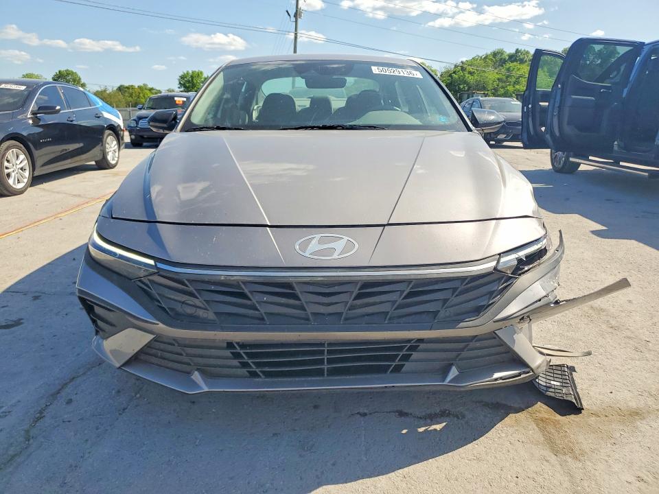 2025 Hyundai Elantra VIN KMHLM4DGXSU060858 COPART salvage auction — FRONT END, TN - SALVAGE CERTIFICATE, sold $5,100 on 2026-07-27 (photo 5)