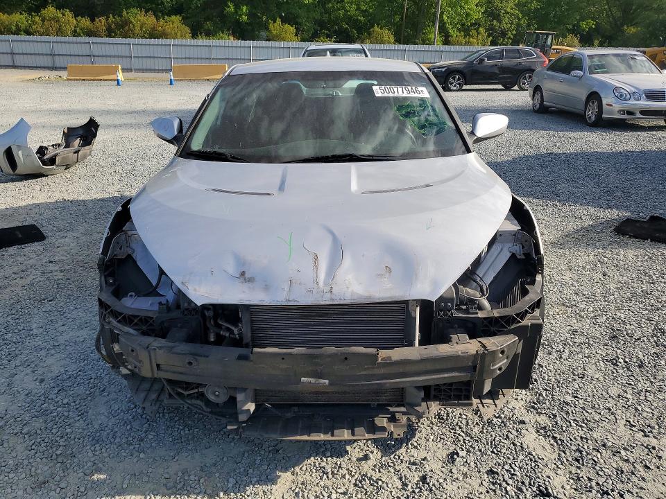 2013 Hyundai Veloster VIN KMHTC6AD3DU165821 COPART salvage auction — FRONT END, Nc - Salvage Certificate Of Title, sold $750 on 2026-07-02 (photo 5)