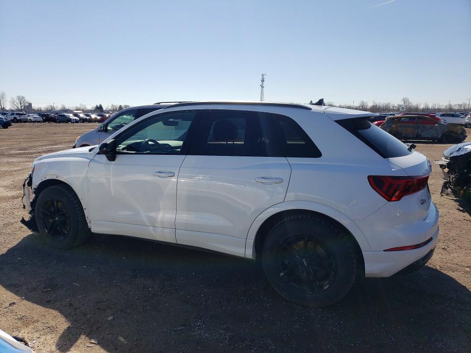2023 Audi Q3 VIN WA1AECF32P1039485 COPART salvage auction — FRONT END, ON, sold $2,050 on 2026-07-23 (photo 2)