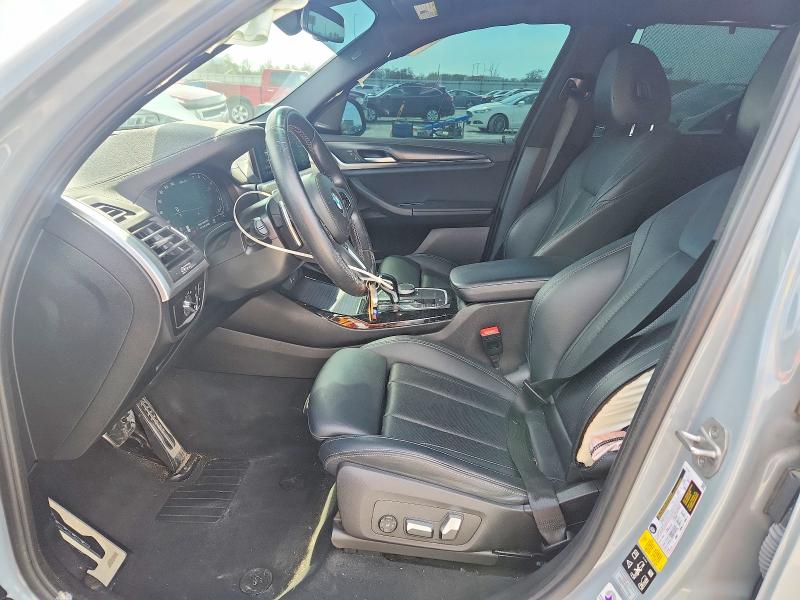 2023 BMW X3 VIN 5UX83DP01P9P33878 COPART salvage auction — SIDE, Il - Salvage Certificate, sold $24,500 on 2026-07-06 (photo 7)