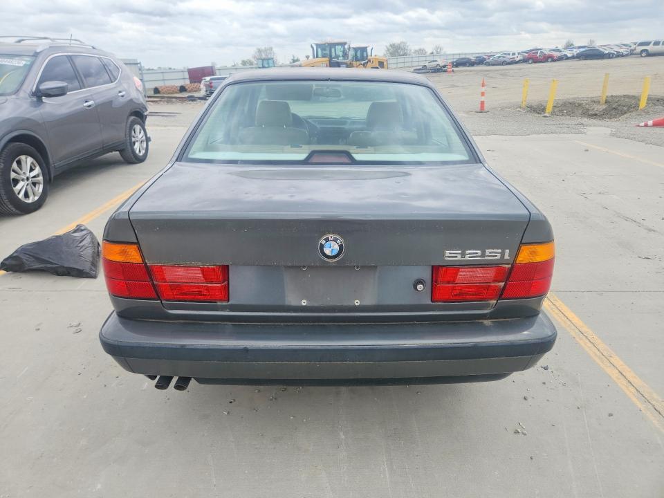 1989 BMW 5er VIN WBAHC2308KBE21554 COPART salvage auction — HAIL, Ky - Hail Salvage Brand, sold $1,150 on 2026-07-02 (photo 6)