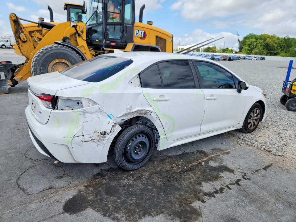 2022 Toyota Corolla VIN JTDEPMAE3N3024480 COPART salvage auction — REAR END, Salvage Title, sold $5,300 on 2026-07-27 (photo 3)