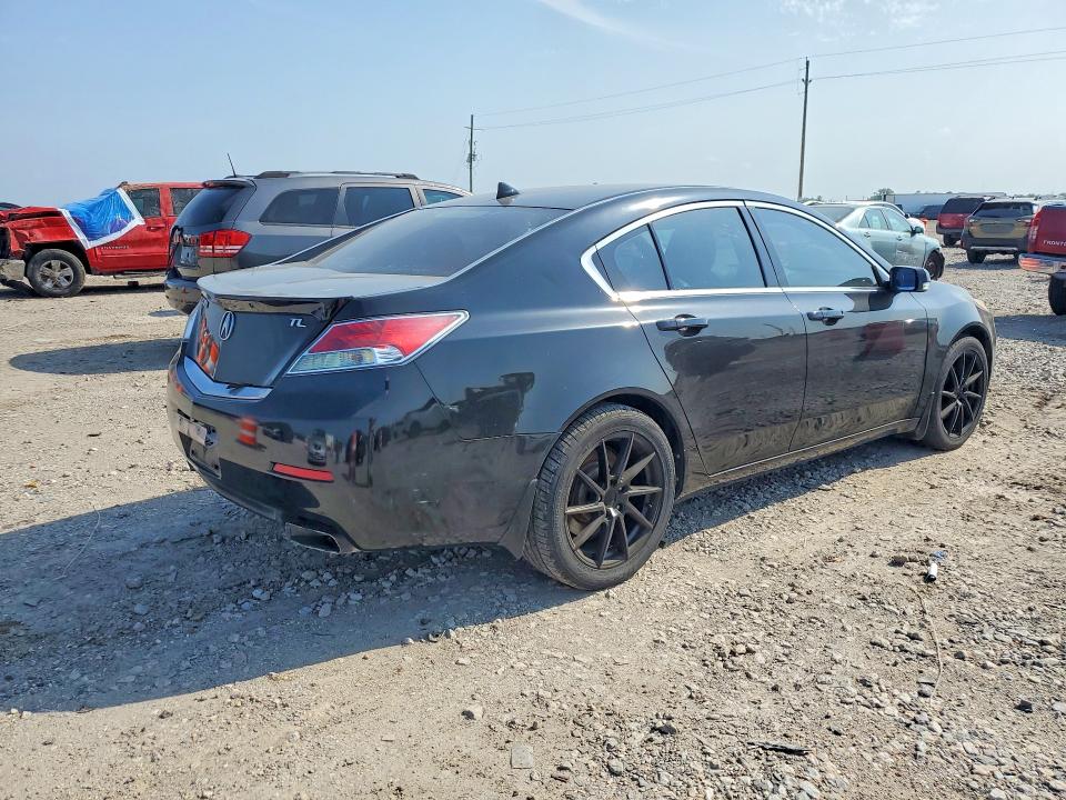 2012 Acura Tl VIN 19UUA8F51CA015221 COPART salvage auction — NORMAL WEAR, Tx - Certificate Of Title, sold $1,700 on 2026-07-09 (photo 3)