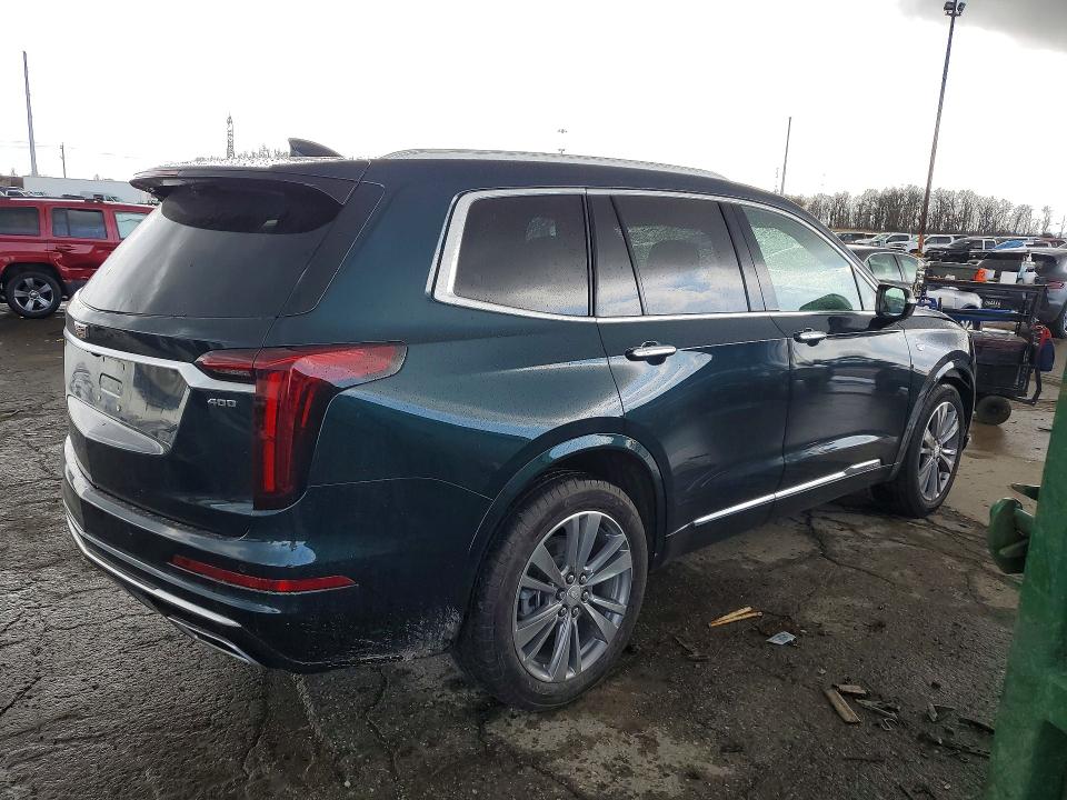 2025 Cadillac Xt6 VIN 1GYKPDRSXSZ148357 COPART salvage auction — FRONT END, Mi - Certificate Of Title, sold $13,700 on 2026-07-24 (photo 3)
