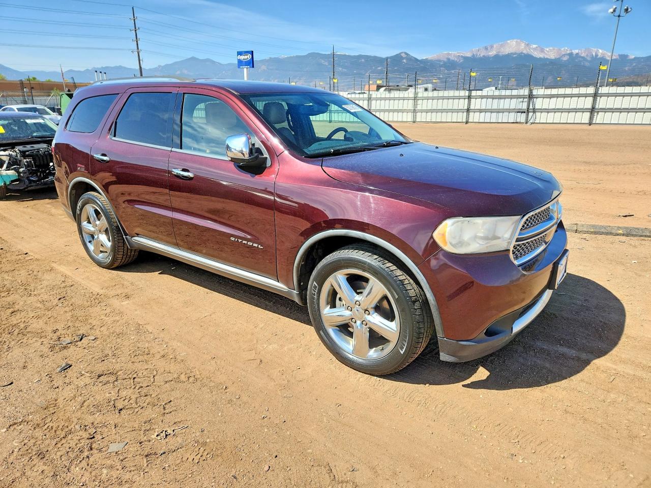 2012 Dodge Durango VIN 1C4SDJETXCC159312 COPART salvage auction — Mechanical, CO - DIS/DLR/EXP ONLY CLEAN TITLE, sold $275 on 2026-07-01 (photo 4)