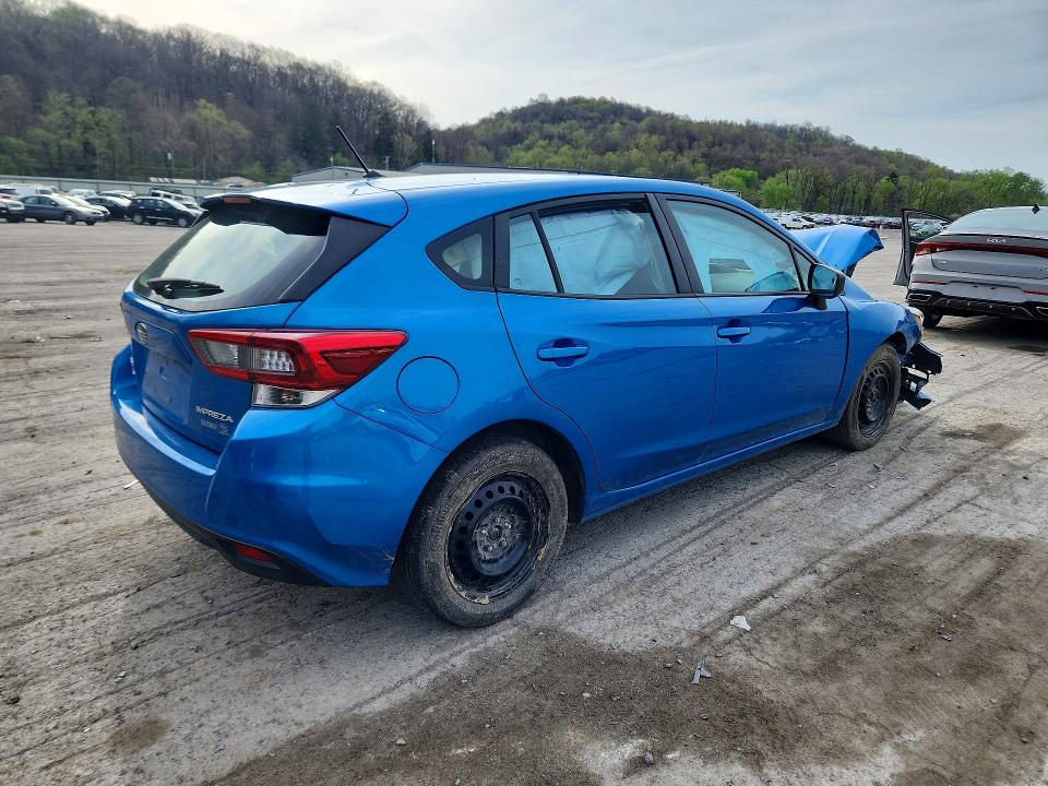 2023 Subaru Impreza VIN 4S3GTAB62P3707476 COPART salvage auction — FRONT END, Oh - Cert Of Title-Salvage, sold $725 on 2026-07-09 (photo 3)