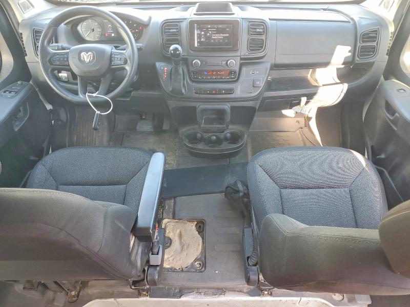 2025 Ram Promaster city VIN 3C6LRVDG3SE515535 COPART salvage auction — REAR END, Nc - Dealer Only Salvage Title, sold $15,900 on 2026-07-08 (photo 8)