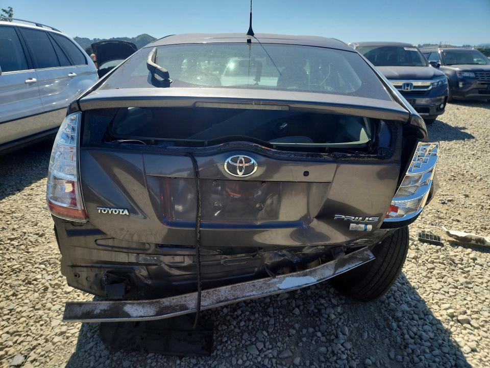 2006 Toyota Prius VIN JTDKB20UX63178524 COPART salvage auction — REAR END, CA - SALVAGE CERTIFICATE, sold $1,100 on 2026-07-14 (photo 6)