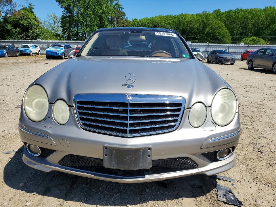 2008 Mercedes-benz E-klasse VIN WDBUF56X78B316544 COPART salvage auction — REAR END, Va - Cert Of Title - Salvage, sold $875 on 2026-07-07 (photo 5)