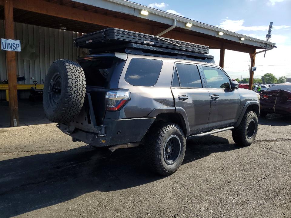 2016 Toyota 4runner VIN JTEBU5JR5G5313335 COPART salvage auction — REAR END, Salvage Title, sold $500 on 2026-07-21 (photo 3)