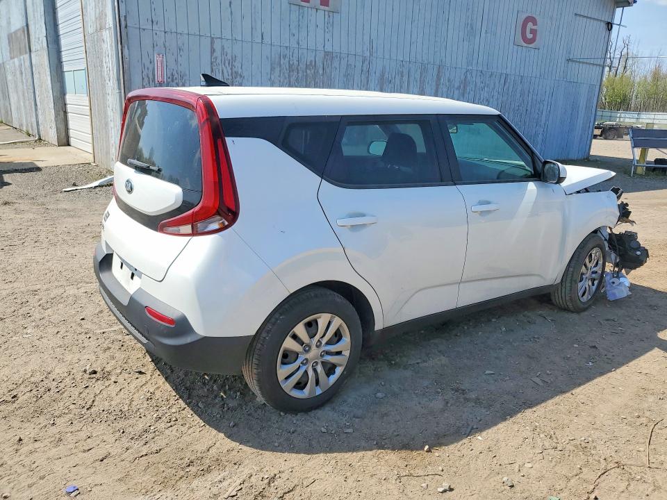 2020 Kia Soul VIN KNDJ23AU1L7715818 COPART salvage auction — FRONT END, MI - CERTIFICATE OF TITLE, sold $1,150 on 2026-07-11 (photo 3)