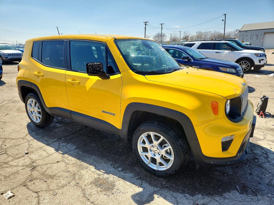 2023 Jeep Renegade VIN ZACNJDB10PPP38933 COPART salvage auction — HAIL, Il - Salvage Certificate, sold $1,400 on 2026-07-15 (photo 4)