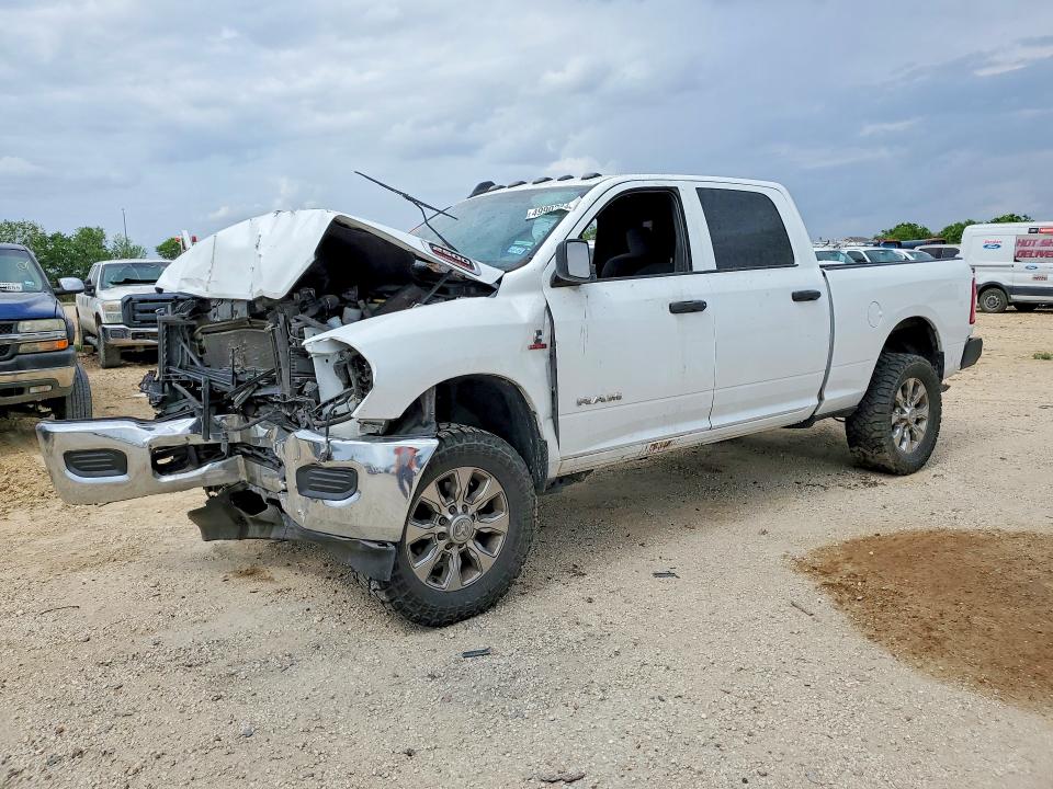 2022 Ram 2500 VIN 3C6UR5CLXNG220654 COPART salvage auction — FRONT END, Tx - Salvage Vehicle Title, sold $10,900 on 2026-07-16 (photo 1)