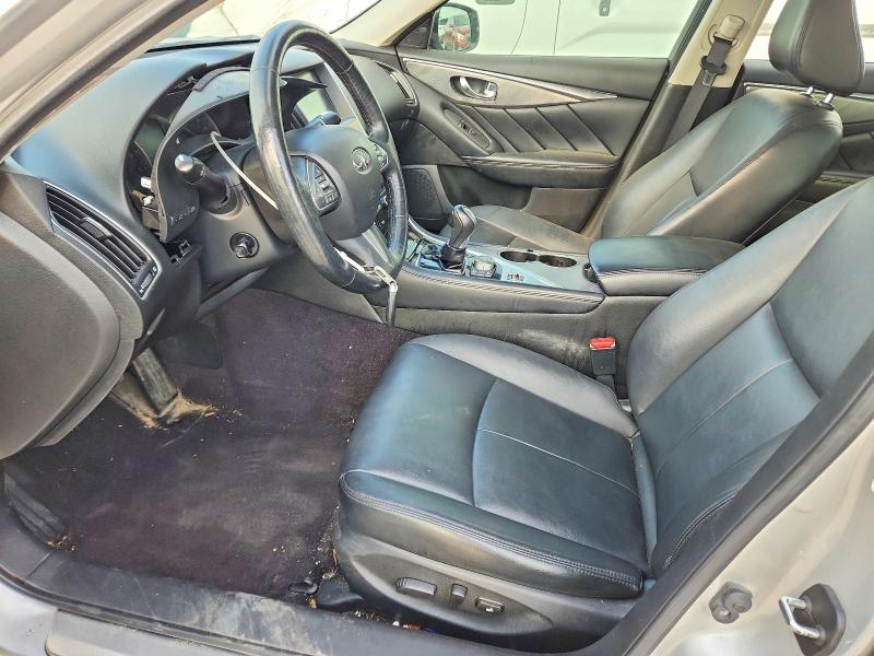 2016 Infiniti Q50 VIN JN1EV7AR5GM344264 COPART salvage auction — FRONT END, Tx - Certificate Of Title, sold $1,750 on 2026-07-06 (photo 7)
