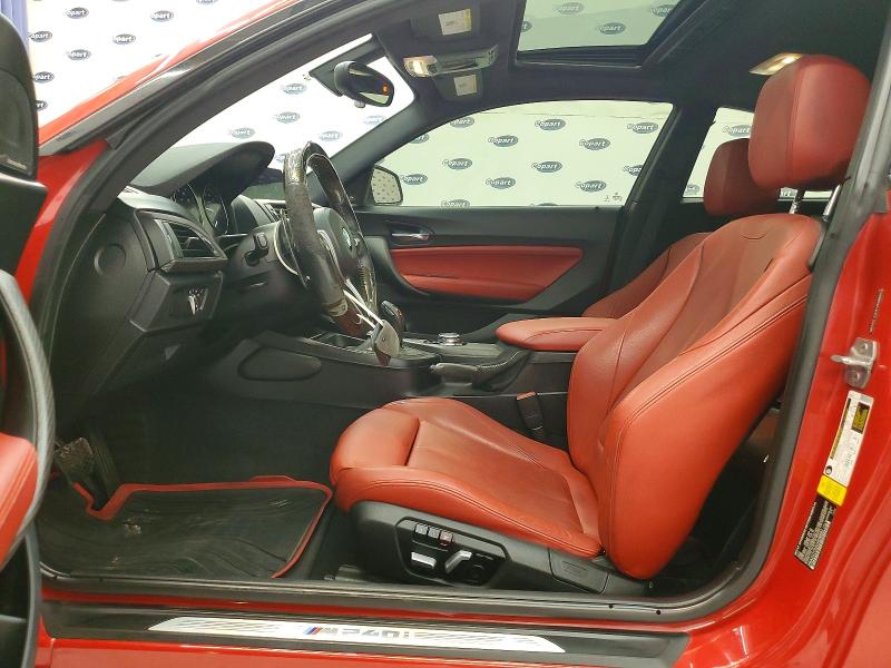 2017 BMW M240i VIN WBA2G1C52HV638893 COPART salvage auction — WATER/FLOOD, Tx - Salvage Title-Flood Damage, sold $12,400 on 2026-07-24 (photo 7)