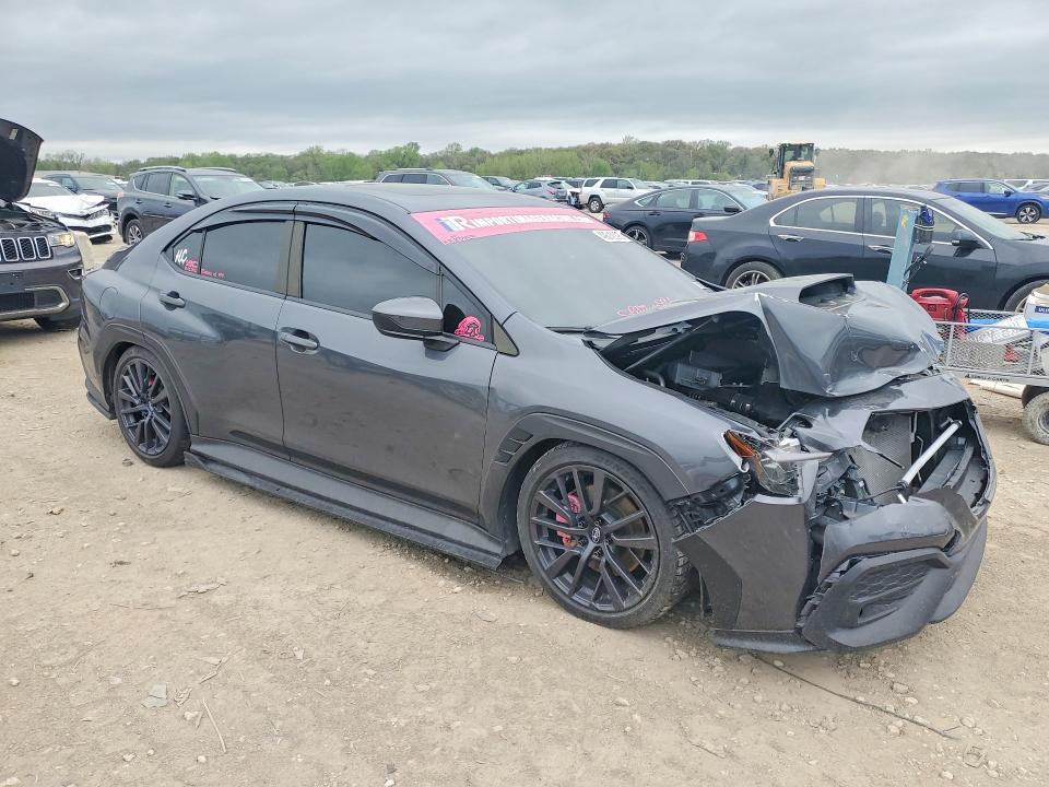 2022 Subaru Wrx VIN JF1VBAF62N9029347 COPART salvage auction — FRONT END, Mo - Salvage Certificate Of Title, sold $100 on 2026-07-28 (photo 4)