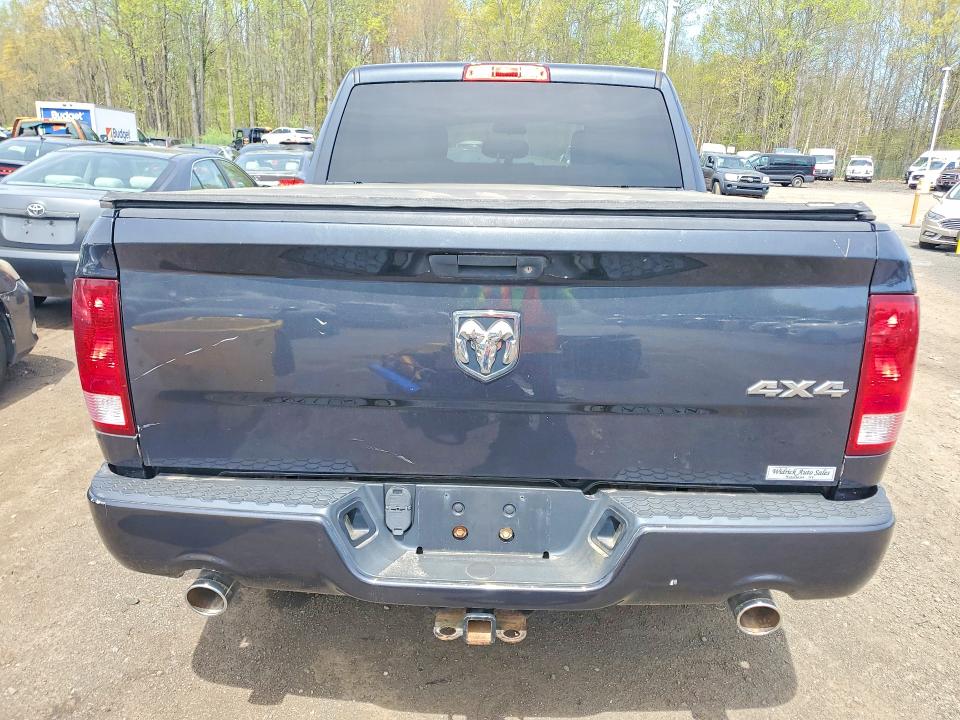2017 Ram 1500 VIN 3C6RR7KT6HG794739 COPART salvage auction — FRONT END, Ny - Certificate Of Title, sold $5,100 on 2026-07-21 (photo 6)