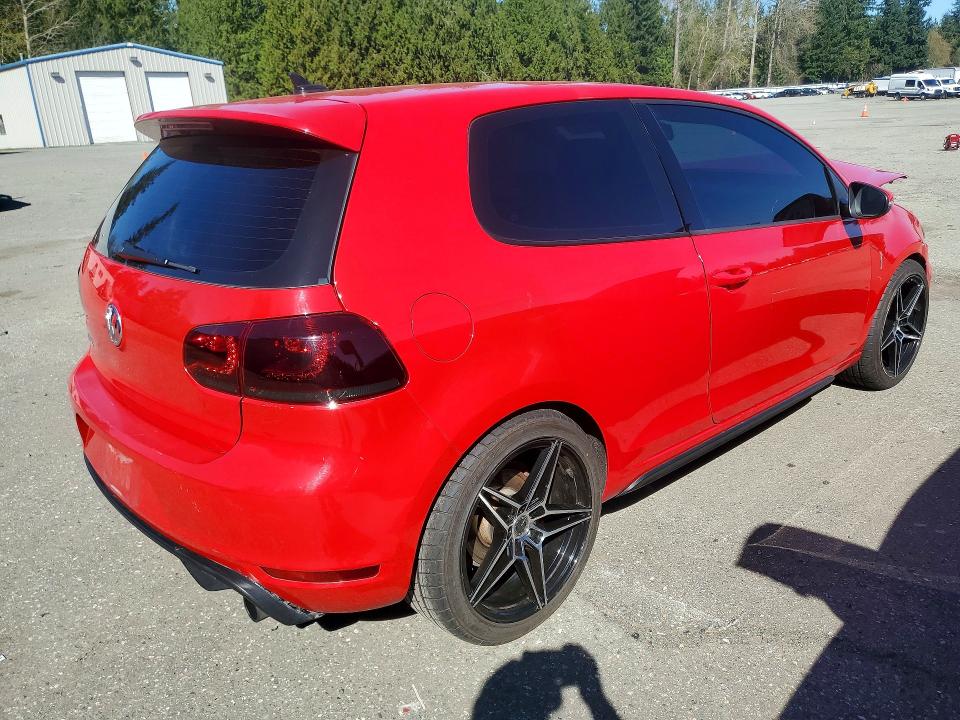 2012 Volkswagen Gti VIN WVWED7AJ2CW288938 COPART salvage auction — FRONT END, Wa - Bill Of Sale, sold $600 on 2026-08-03 (photo 3)